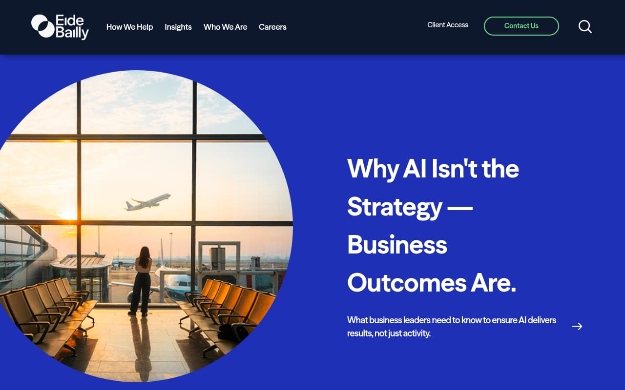 Eide Bailly website screenshot