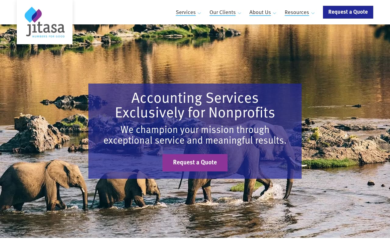 Jitasa Group website screenshot