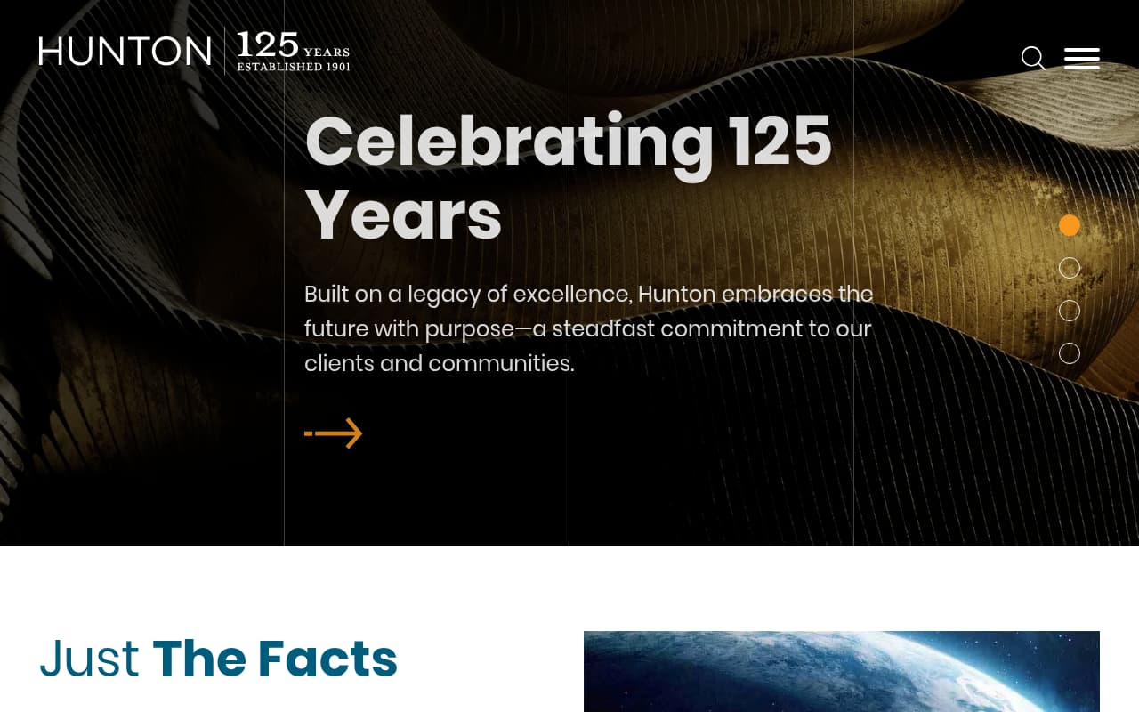 Andrews Kurth website screenshot