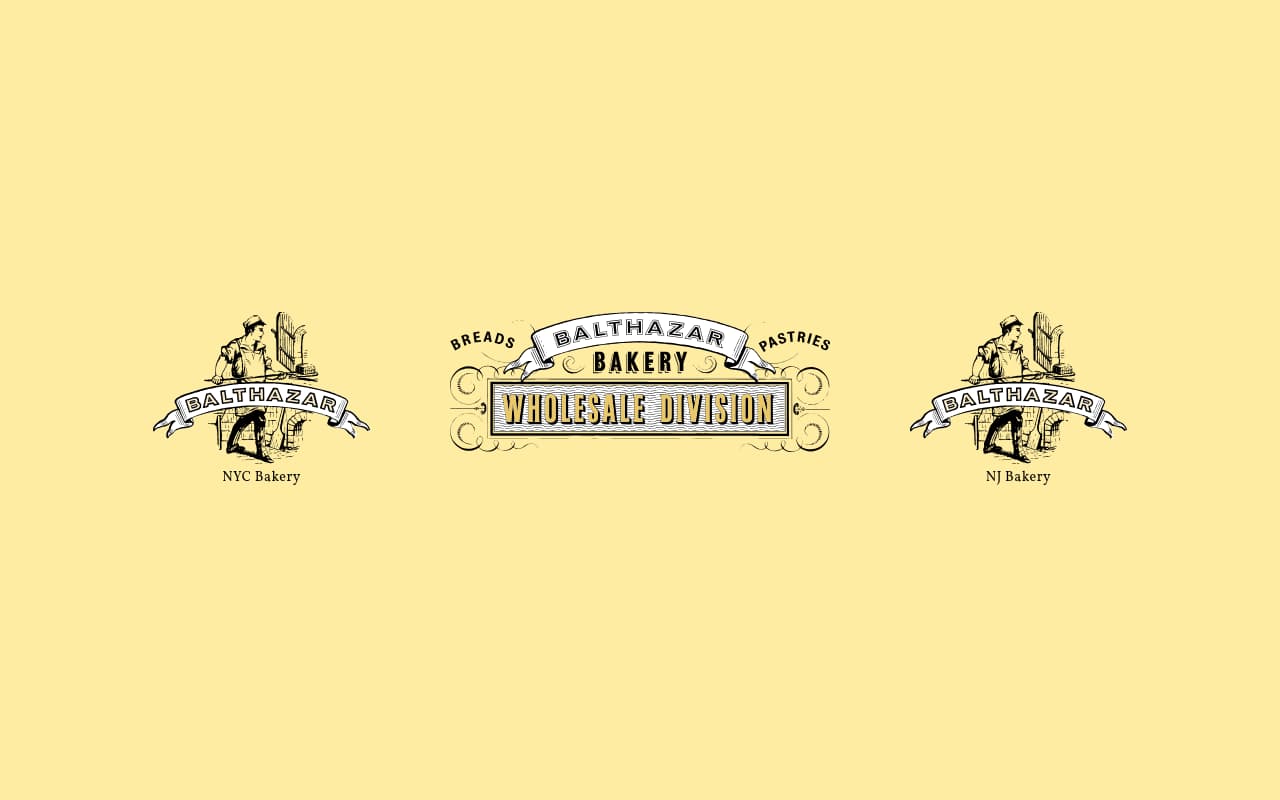 Balthazar Bakery website screenshot
