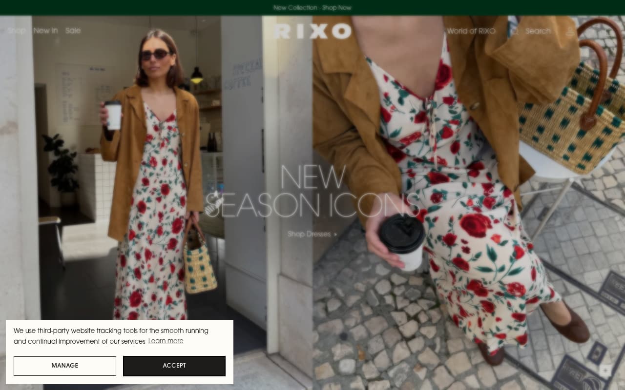 Rixo website screenshot