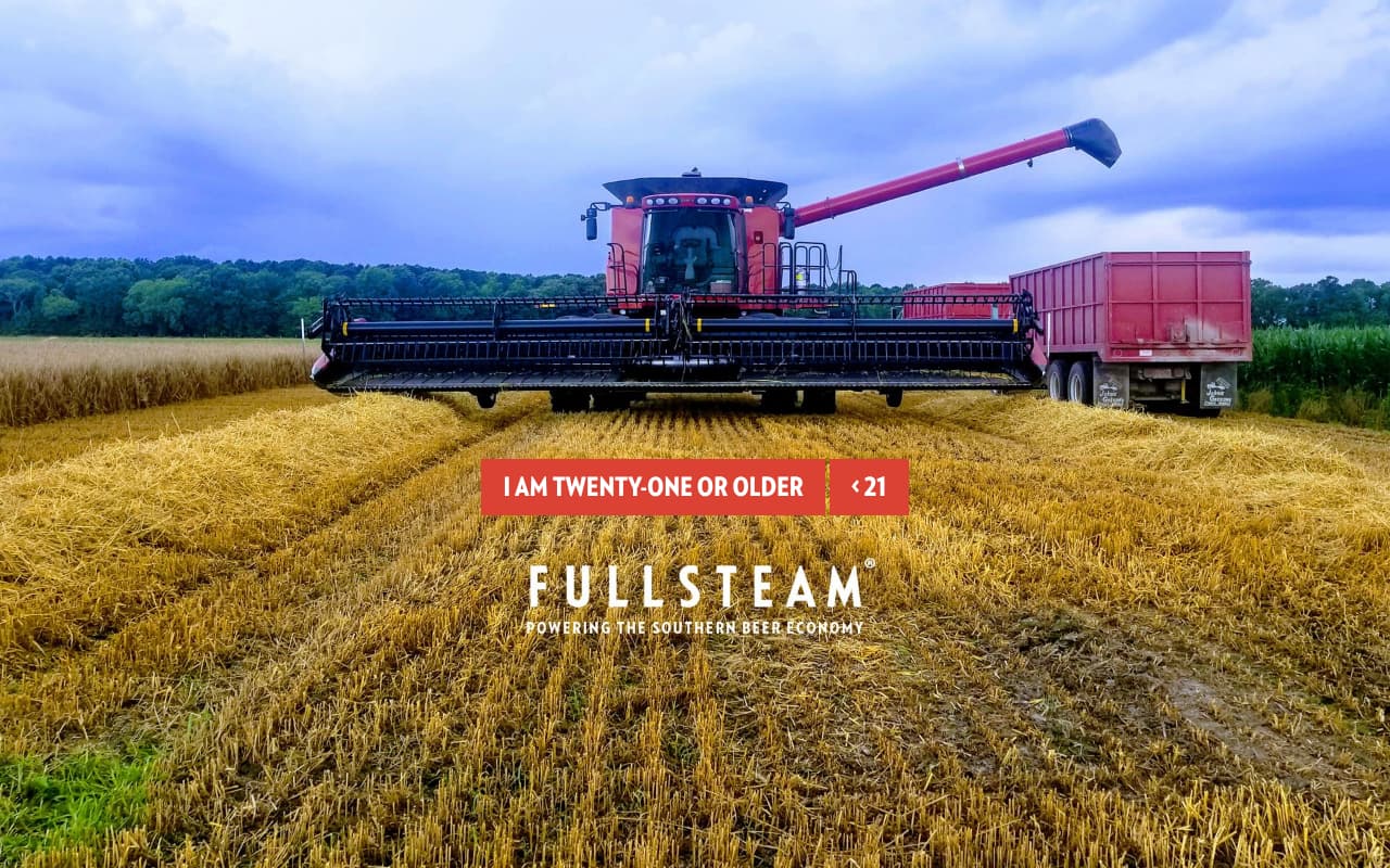 Fullsteam Brewery website screenshot