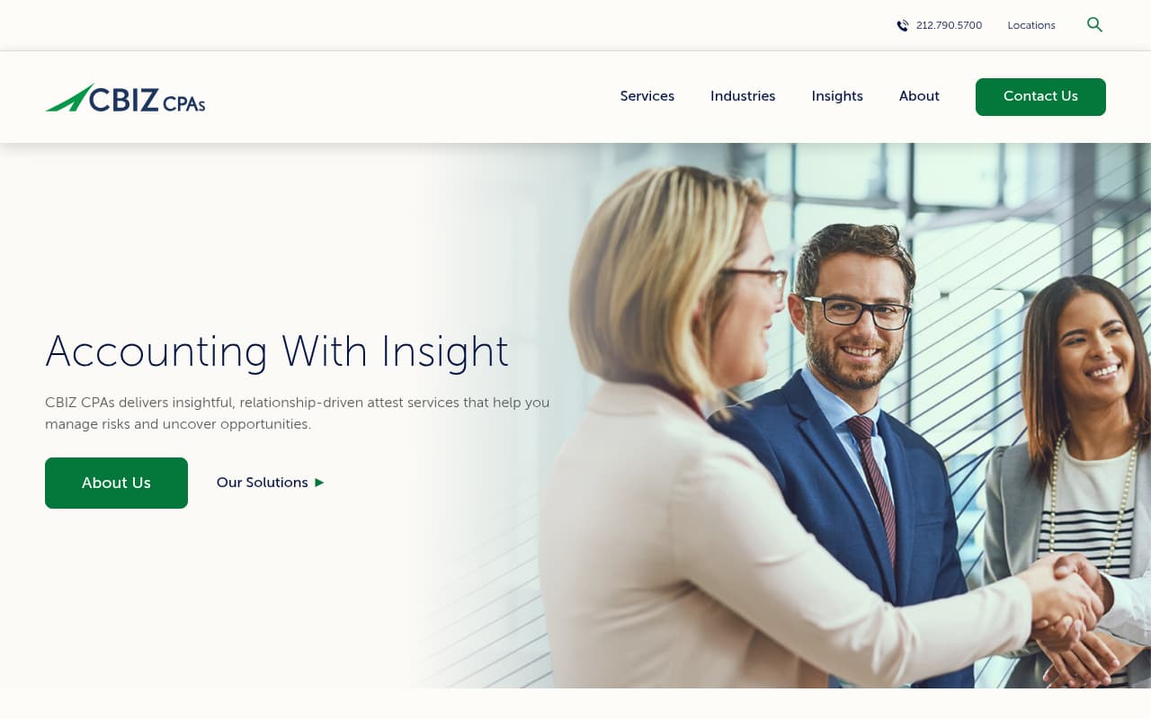 MHM (Mayer Hoffman McCann) website screenshot