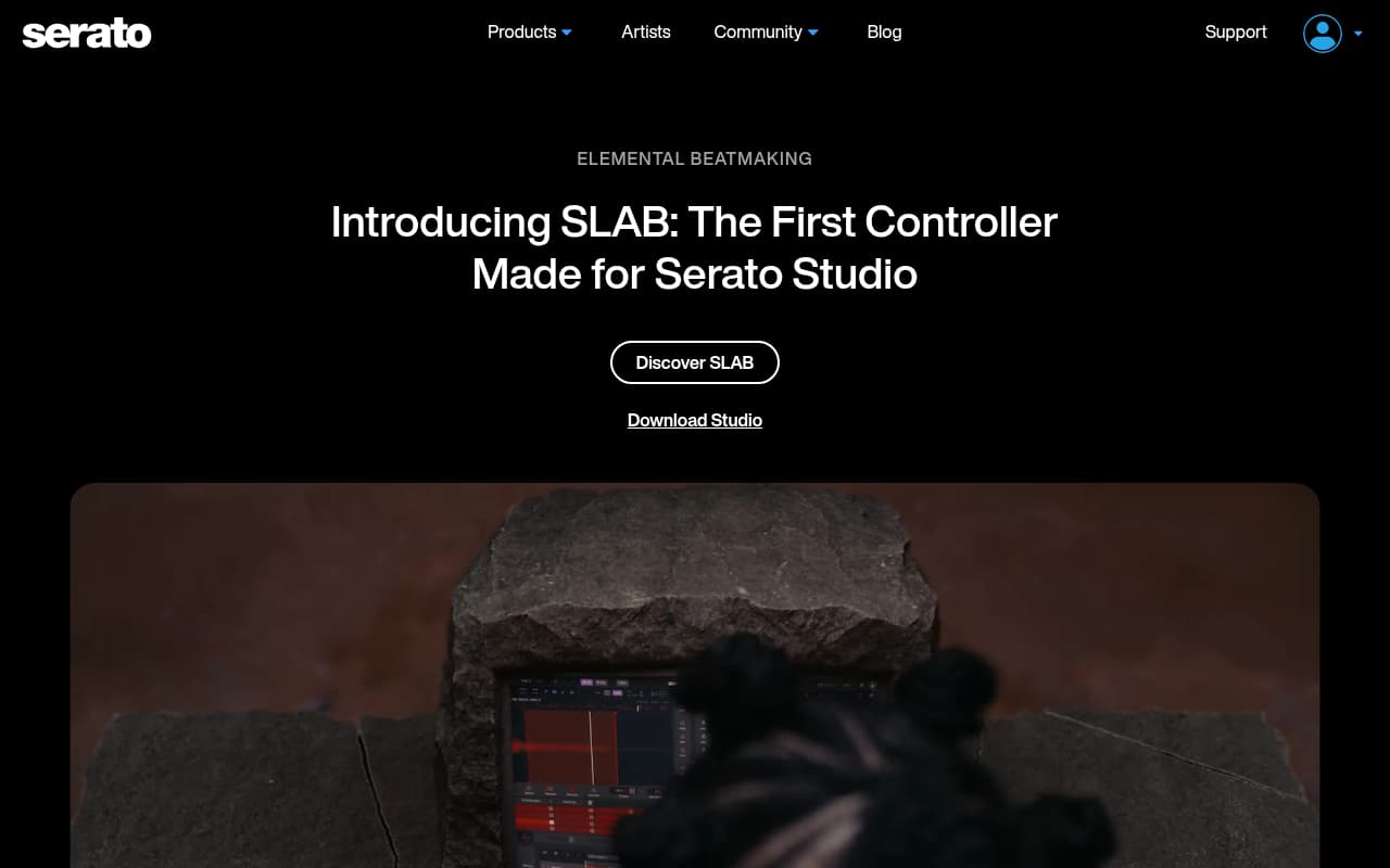Serato website screenshot