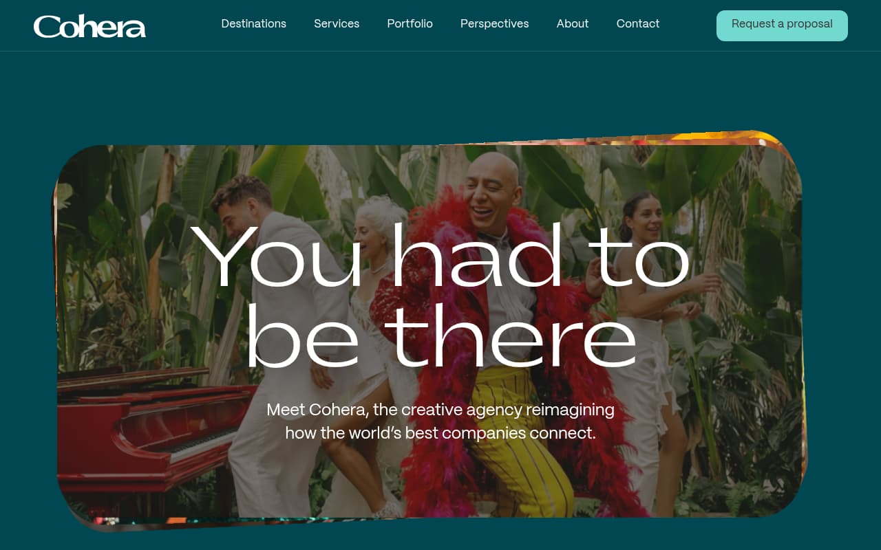 360 Destination Group website screenshot