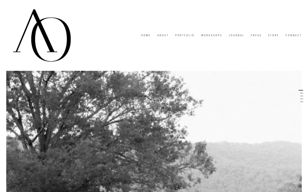 Amy Osaba Events website screenshot