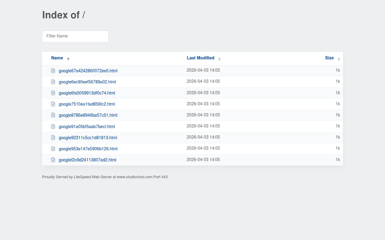 Studio Choo website screenshot