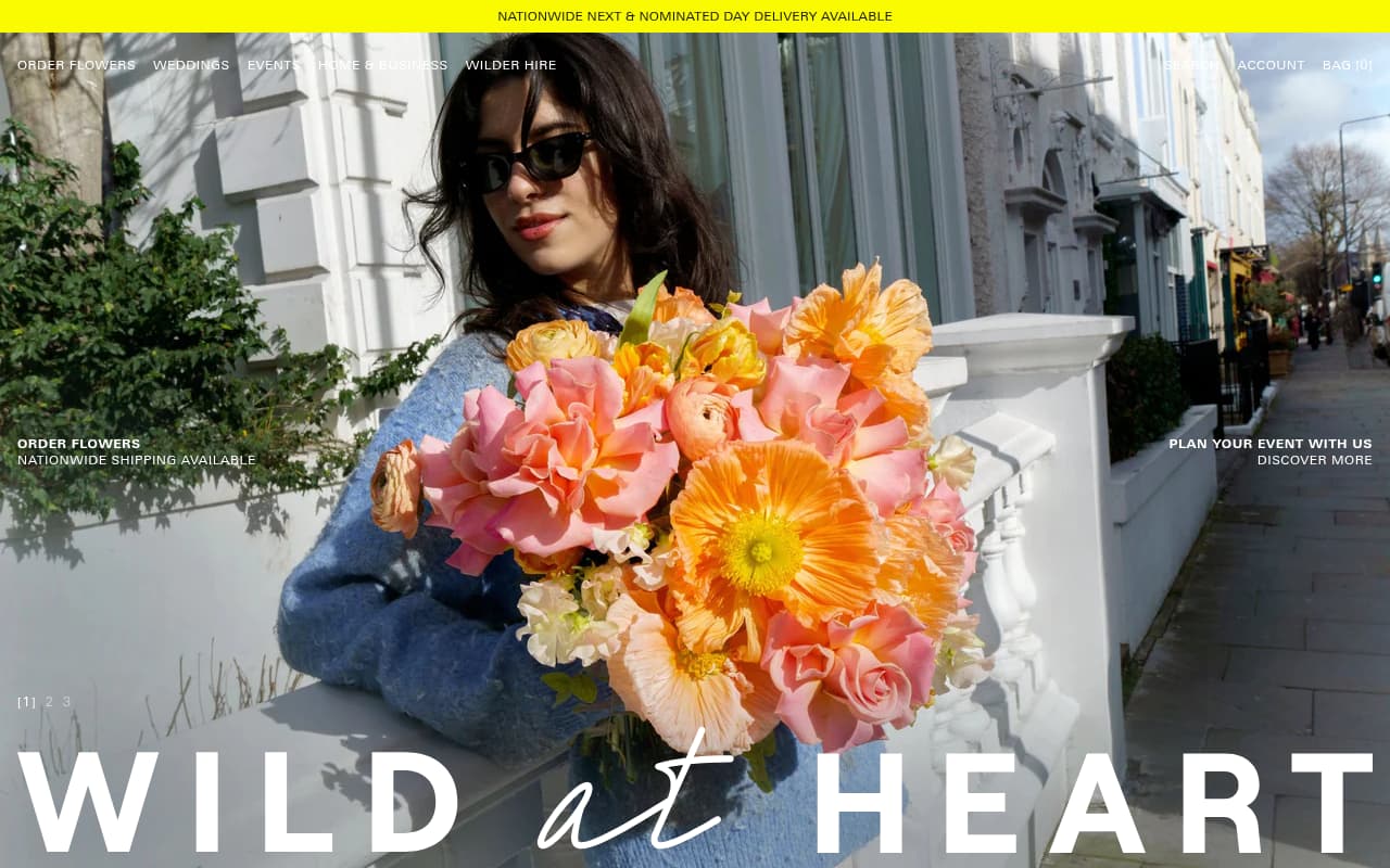Wild At Heart website screenshot