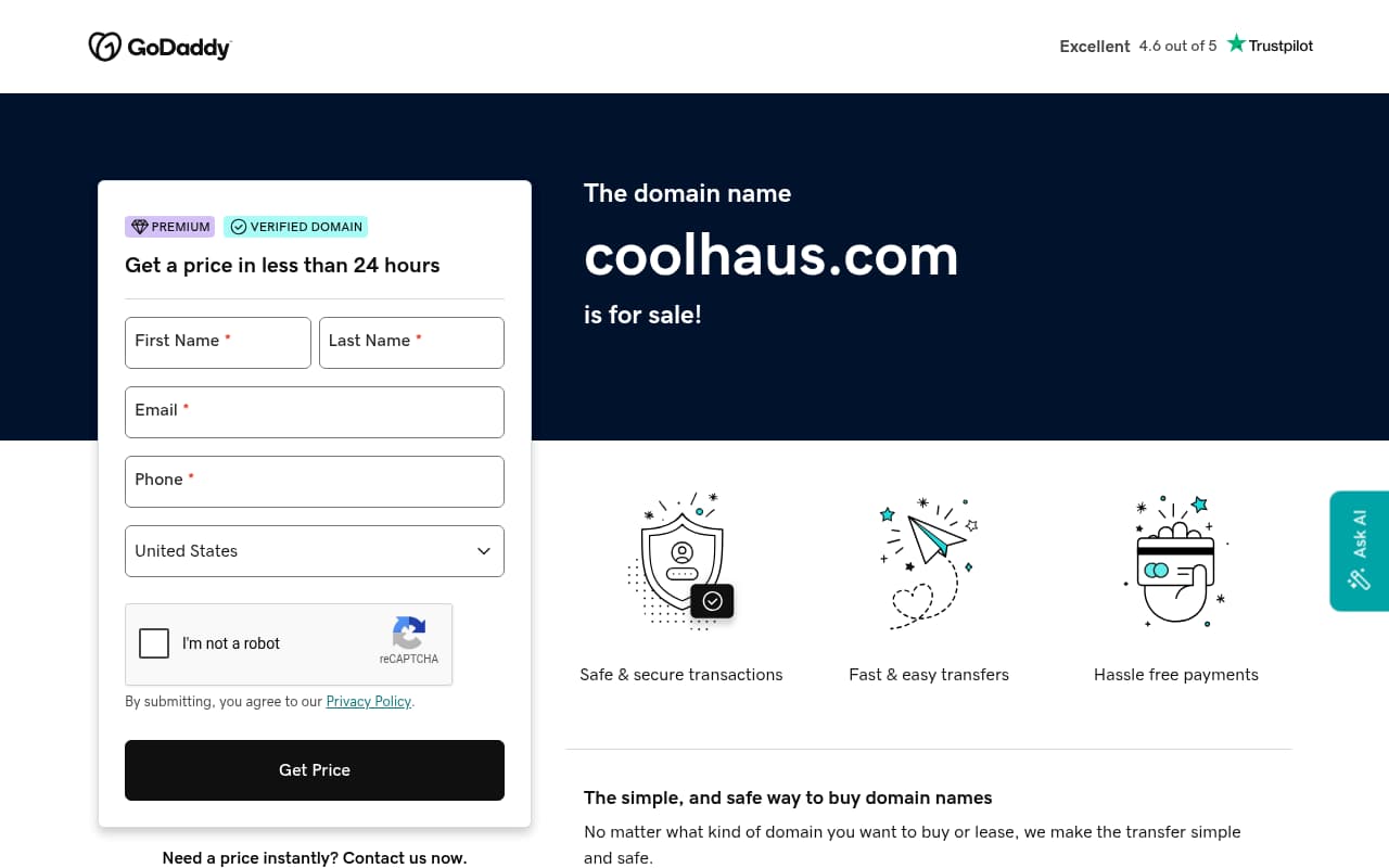 Coolhaus website screenshot