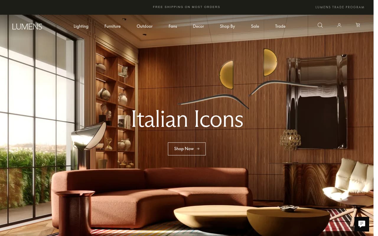 Lumens website screenshot