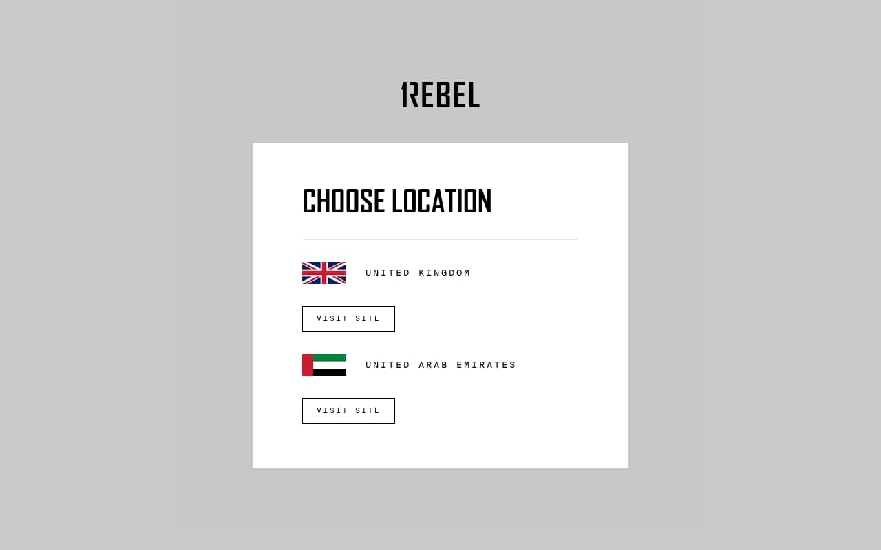 1Rebel website screenshot