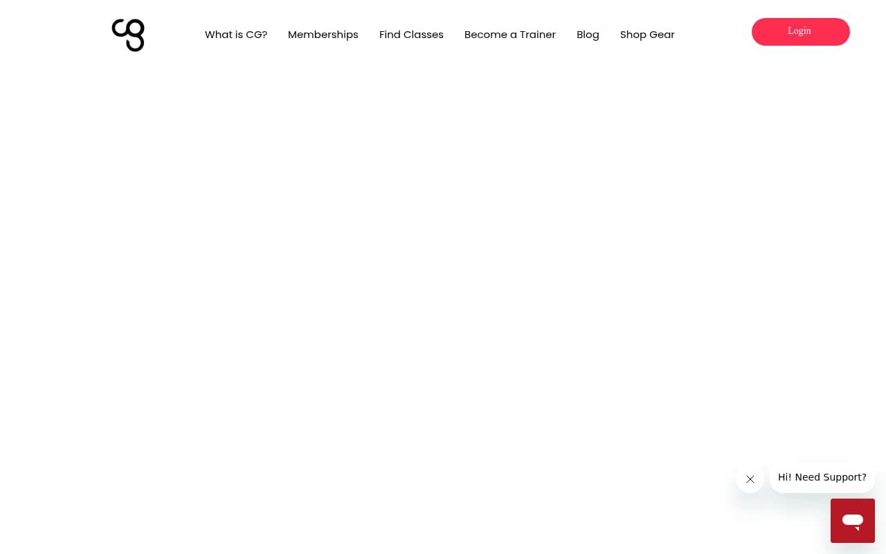 Camp Gladiator website screenshot