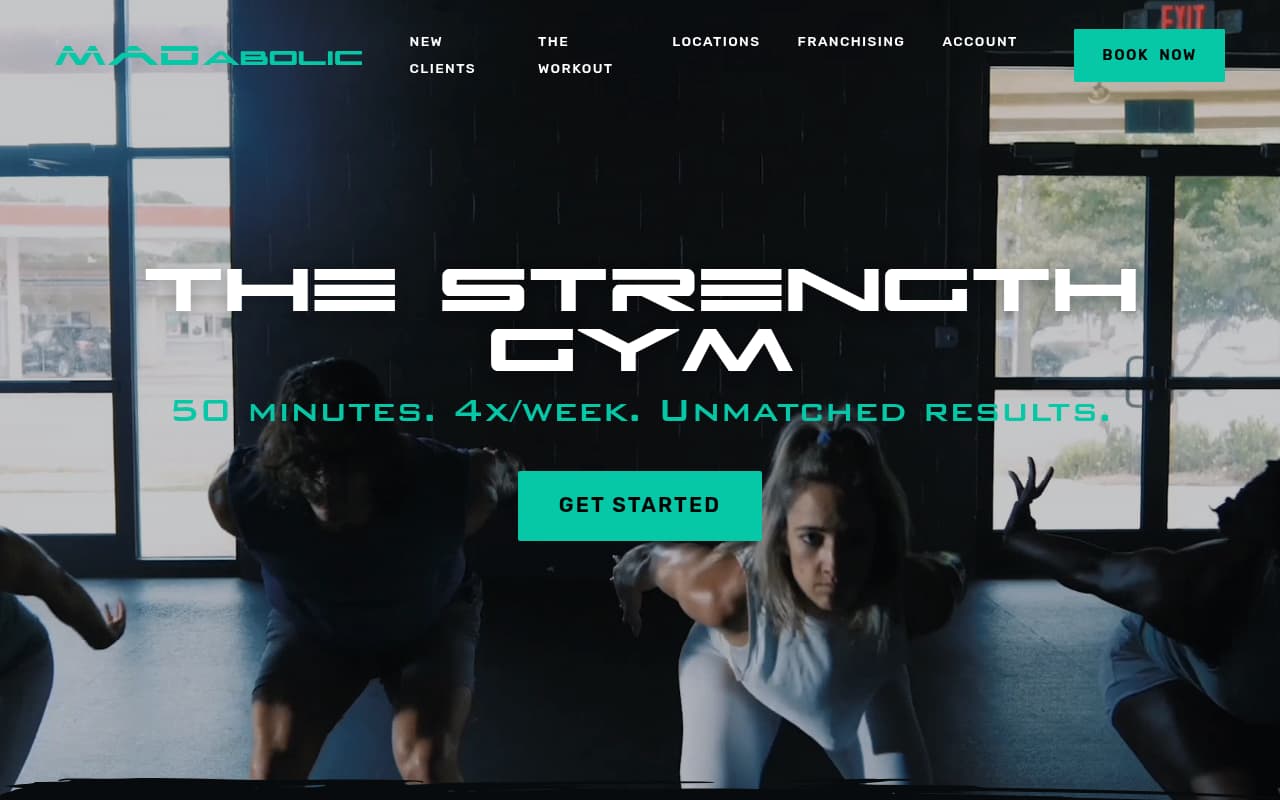 MADabolic website screenshot