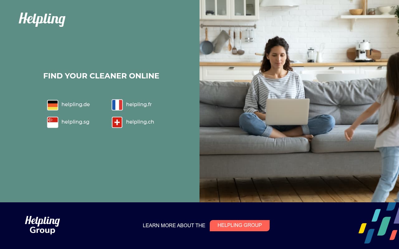 Helpling website screenshot