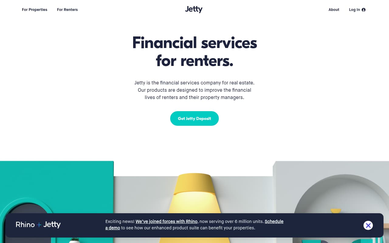 Jetty Insurance website screenshot