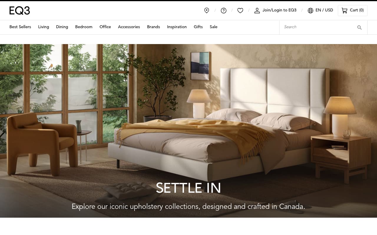 EQ3 website screenshot