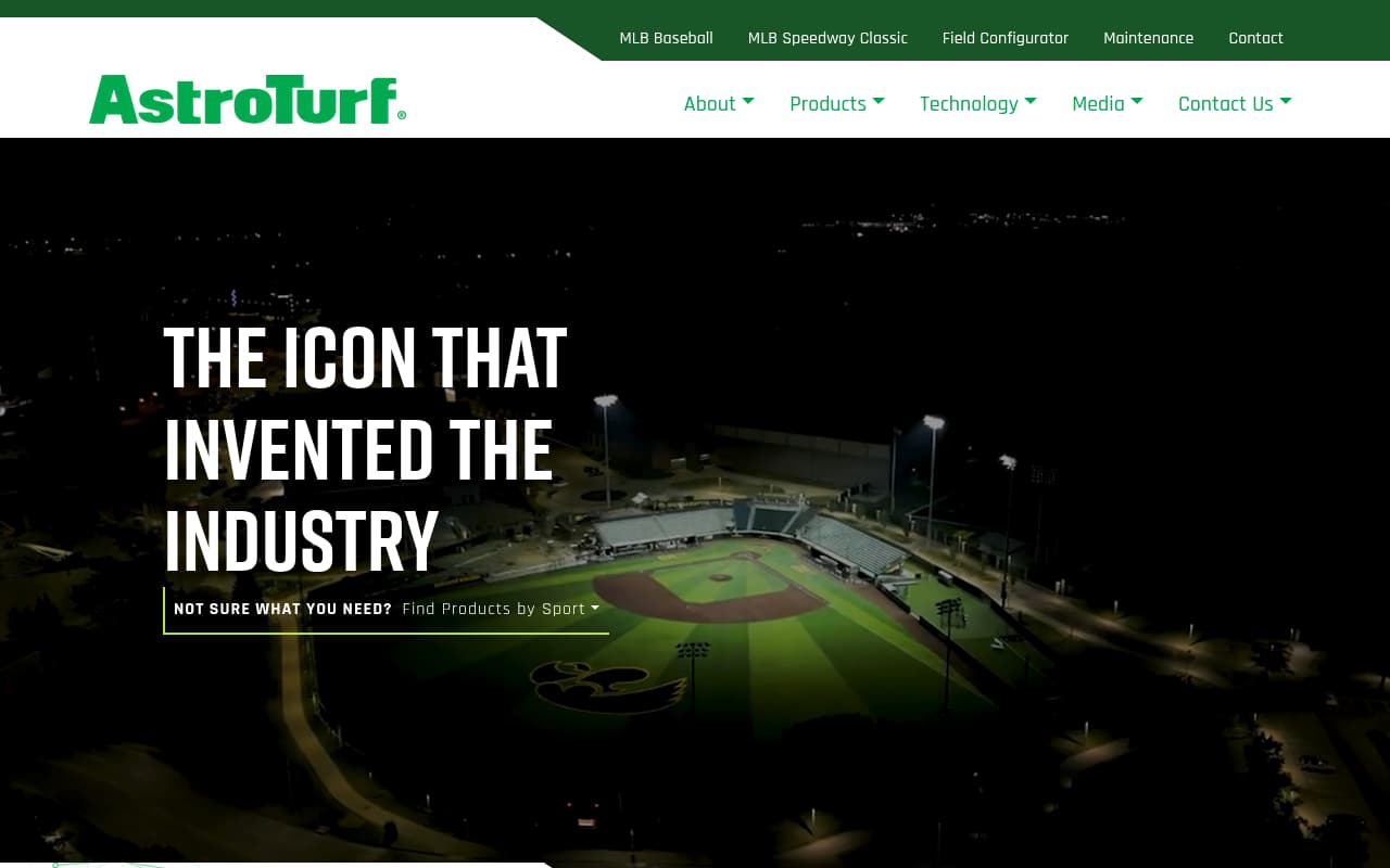 AstroTurf website screenshot