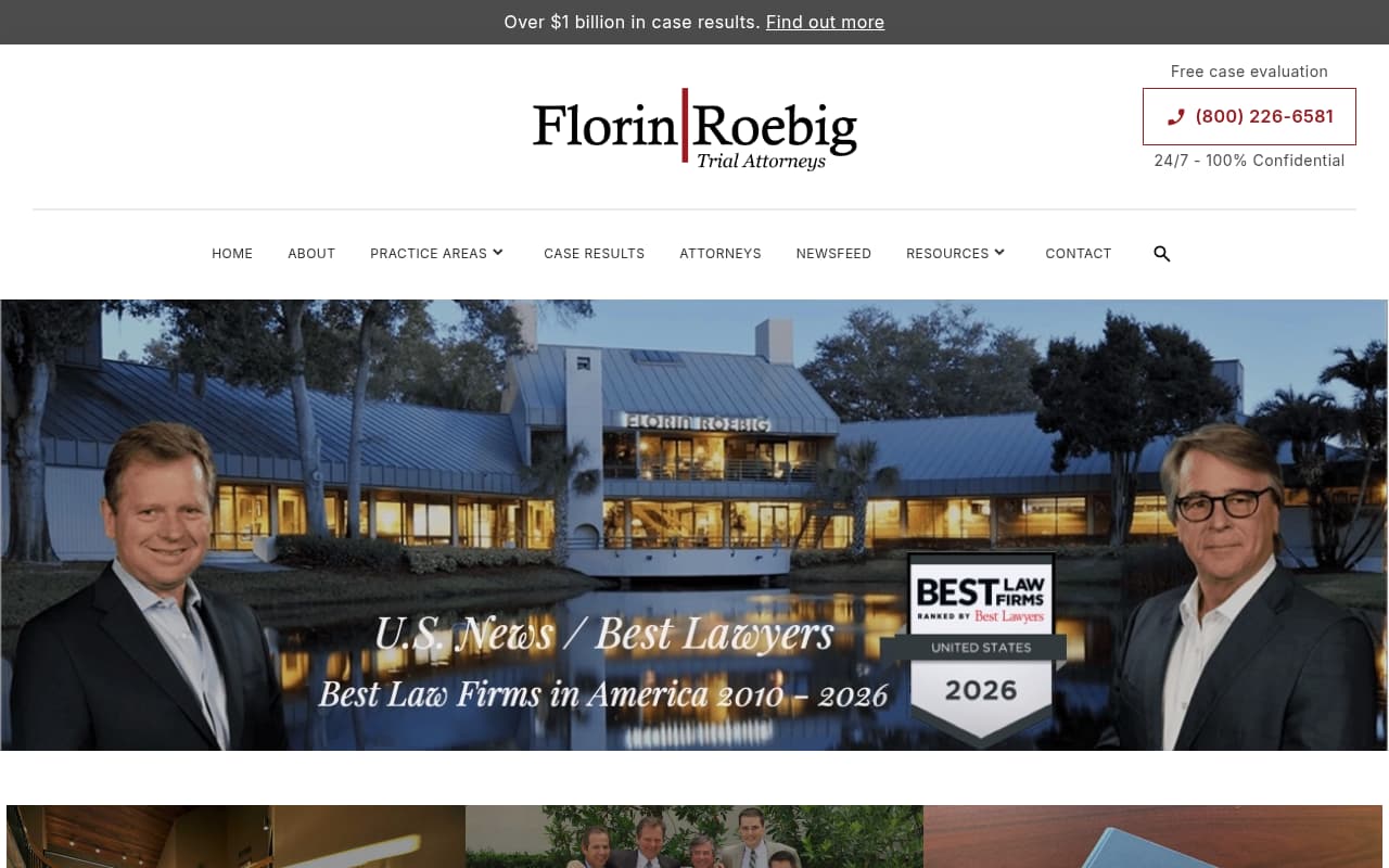 Florin Roebig website screenshot