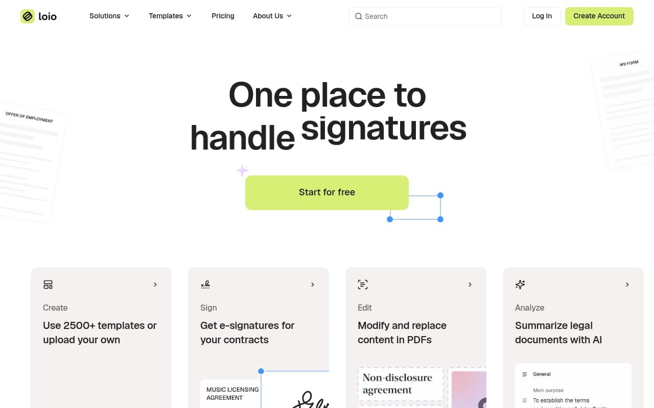 Lawrina website screenshot