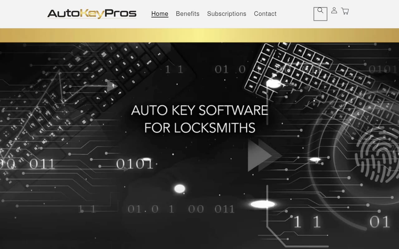Auto Key Pros website screenshot