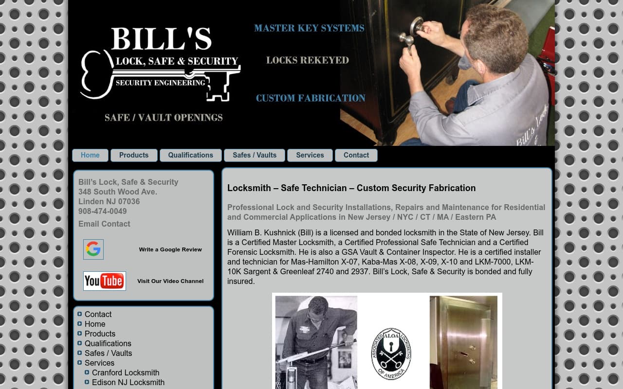 Safe Cracker website screenshot