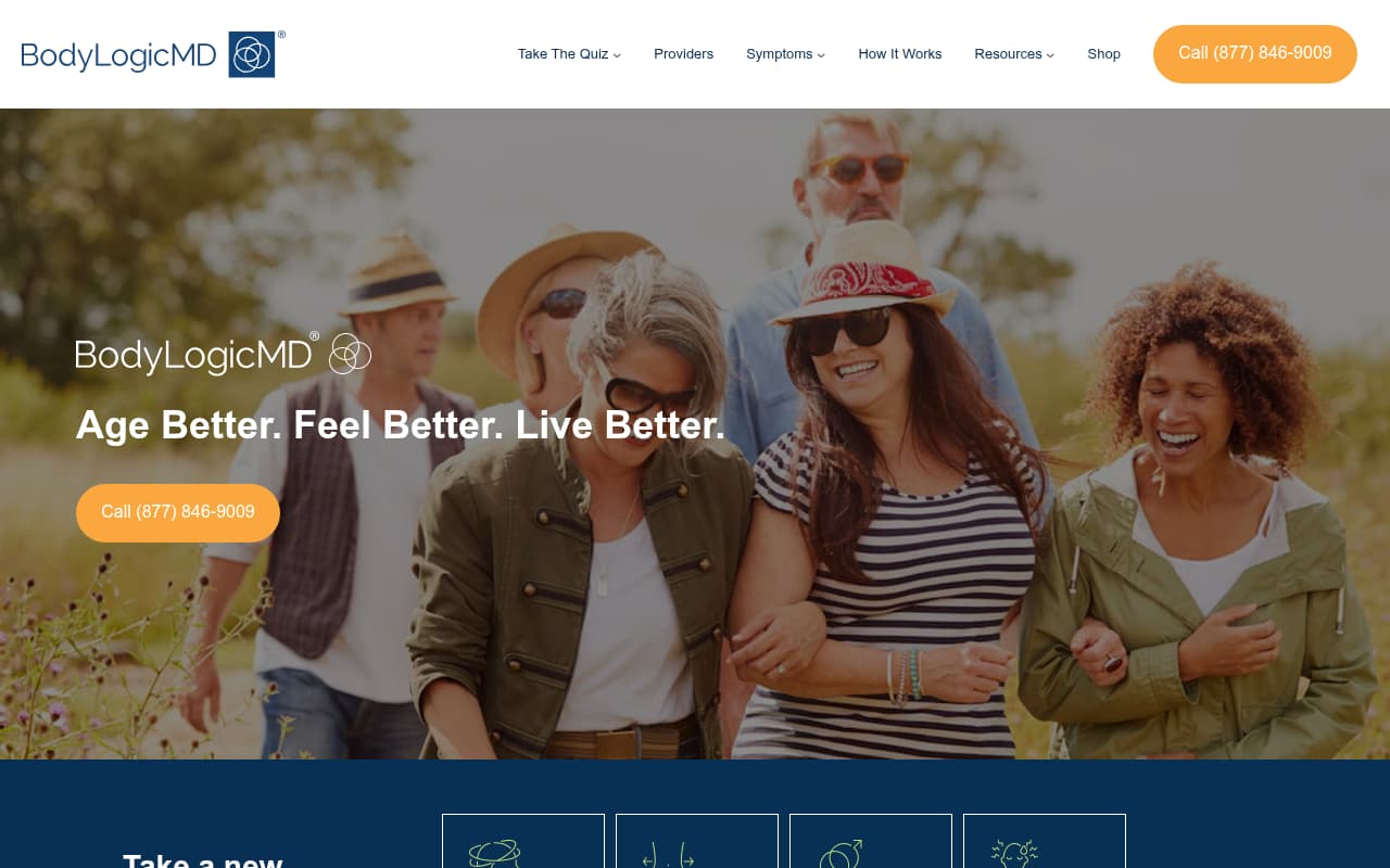 BodyLogicMD website screenshot