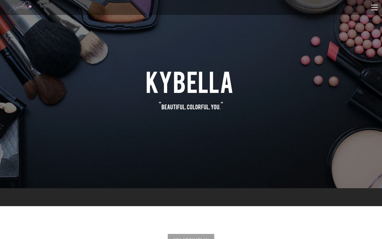 Kybella website screenshot