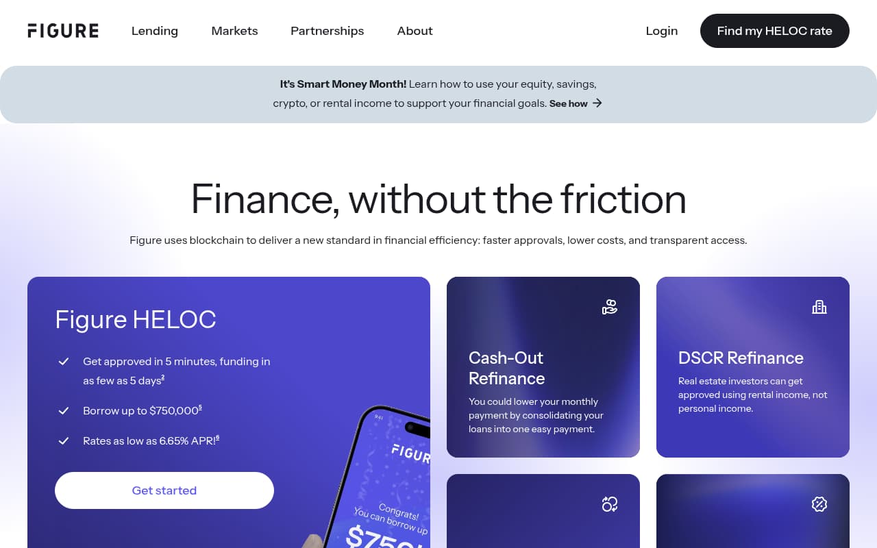 Figure website screenshot