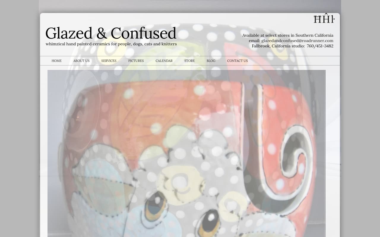 Glazed and Confused website screenshot