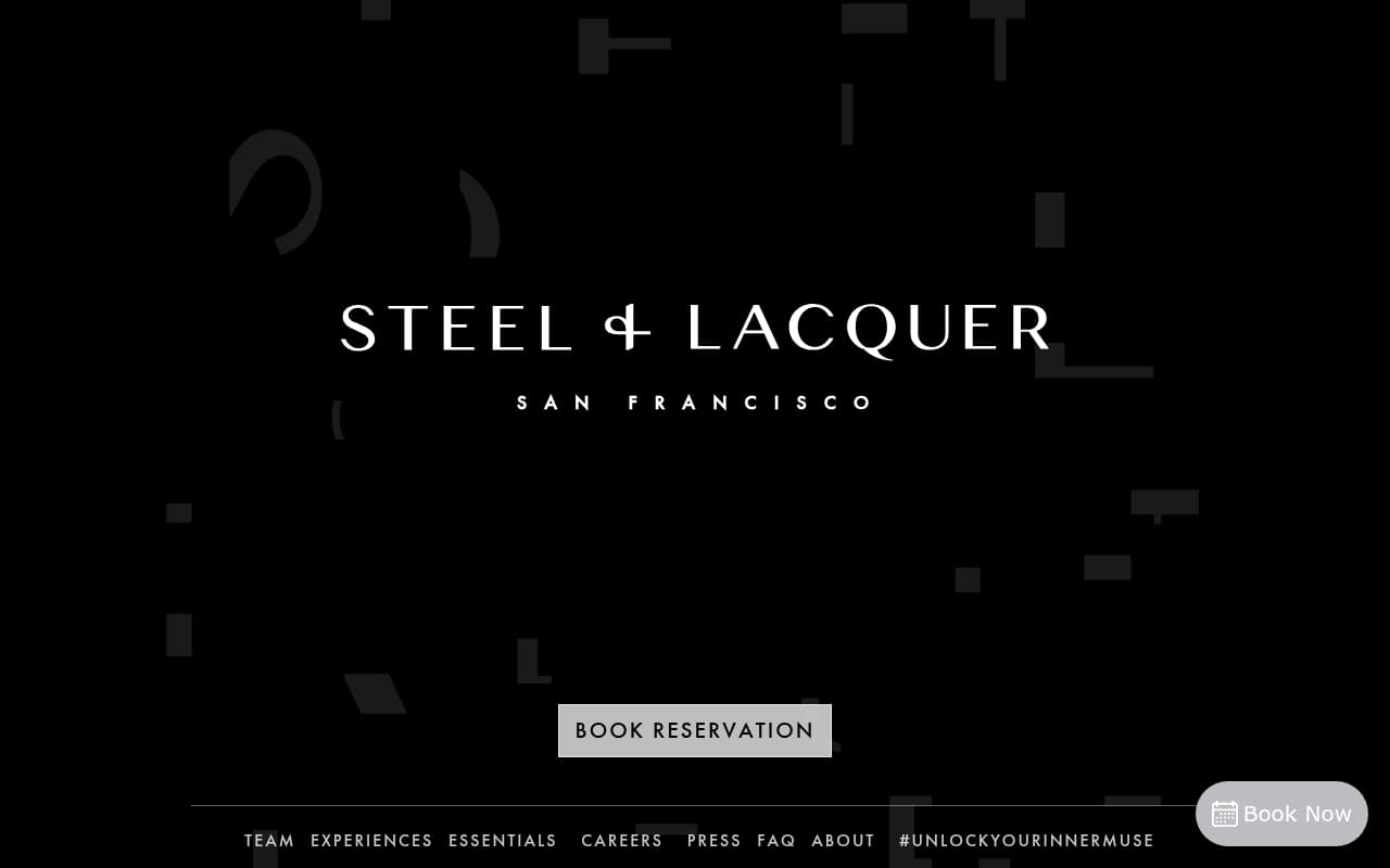 Steel & Lacquer website screenshot