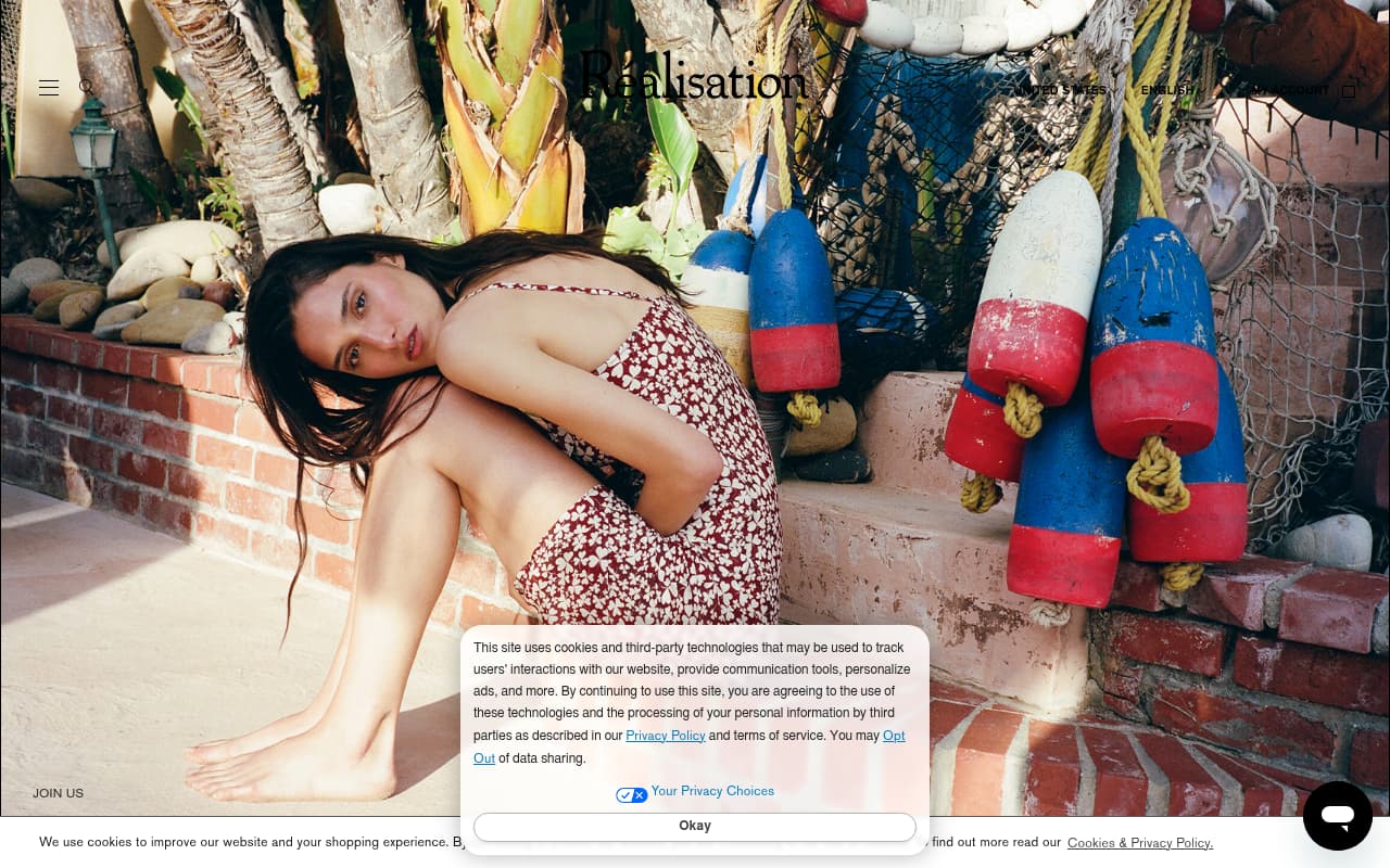 Realisation Par website screenshot