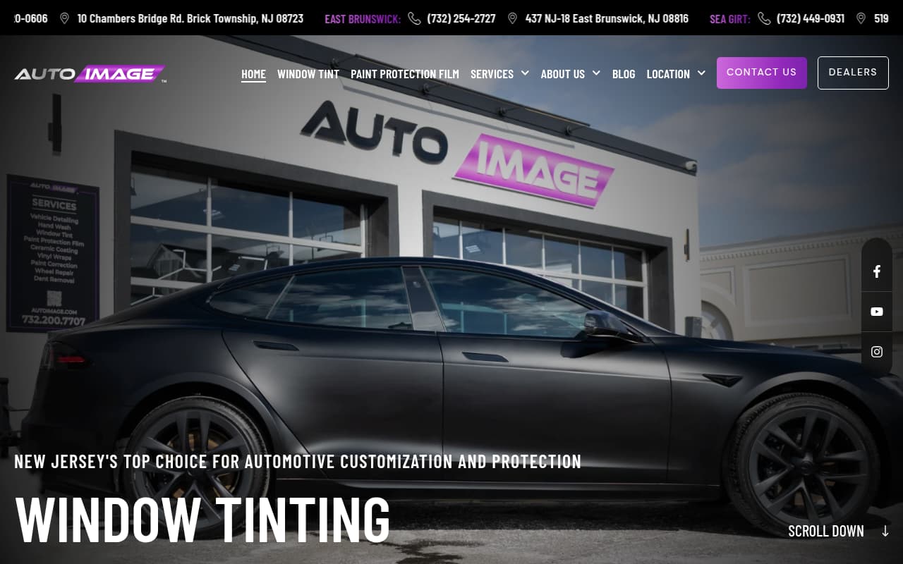 Auto Image website screenshot