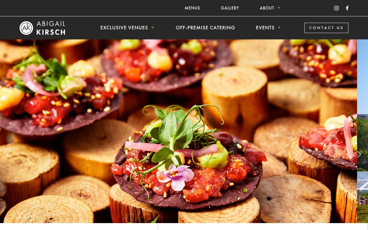 Abigail Kirsch website screenshot