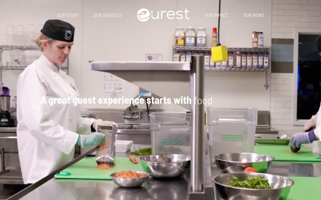 Eurest Dining Services website screenshot
