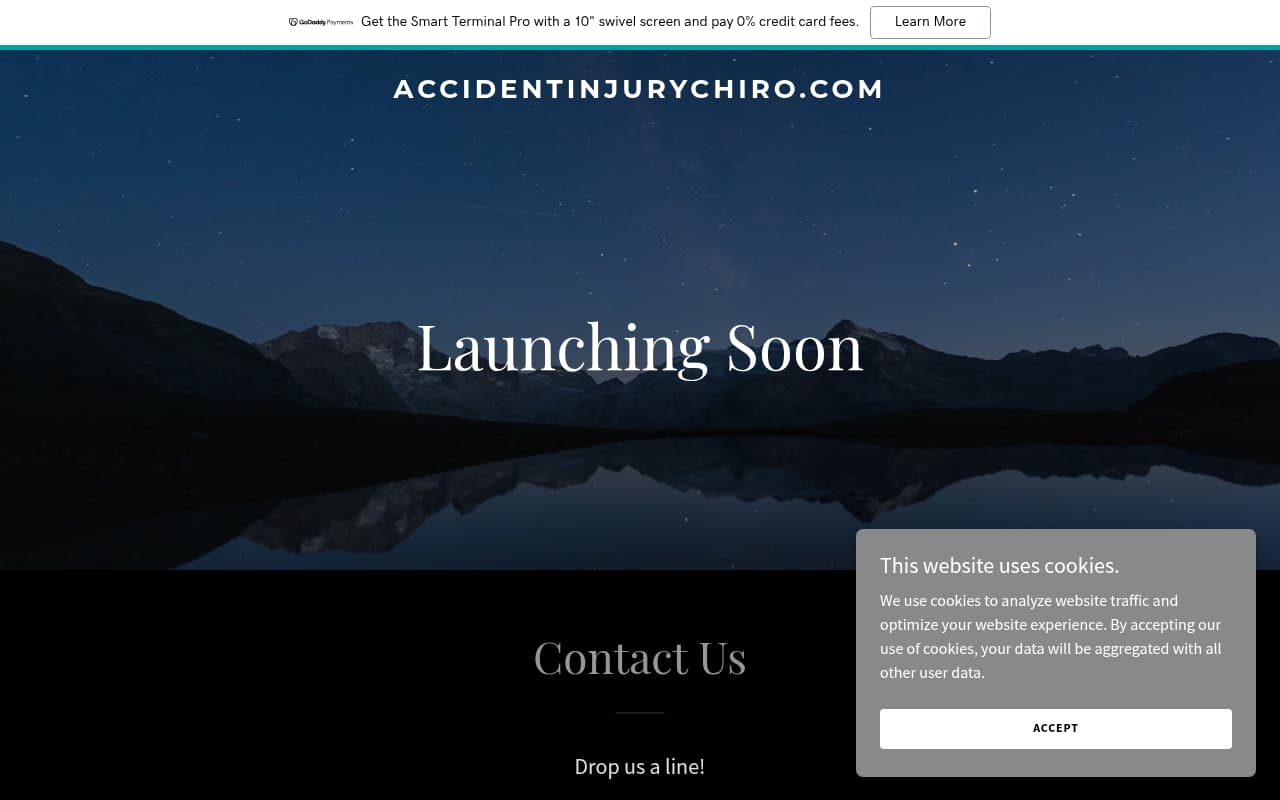 Accident & Injury Chiropractic website screenshot