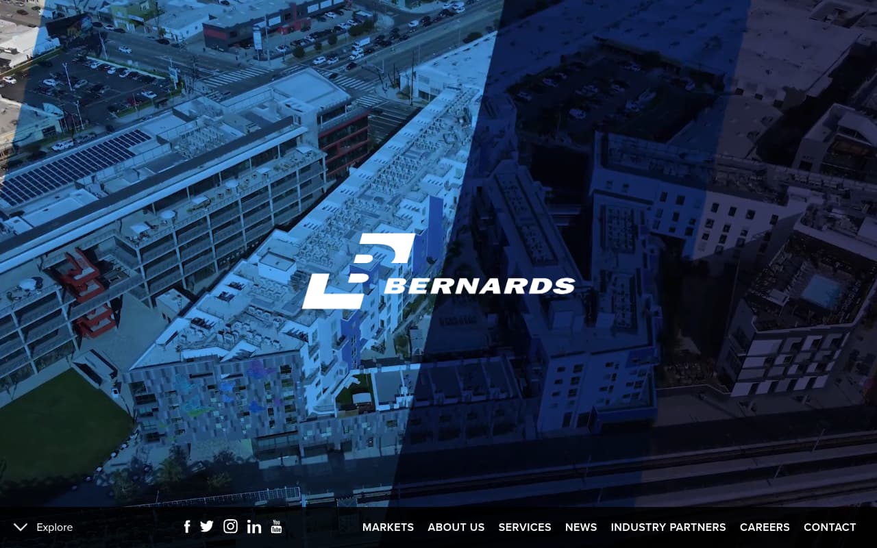 Bernards Bros website screenshot