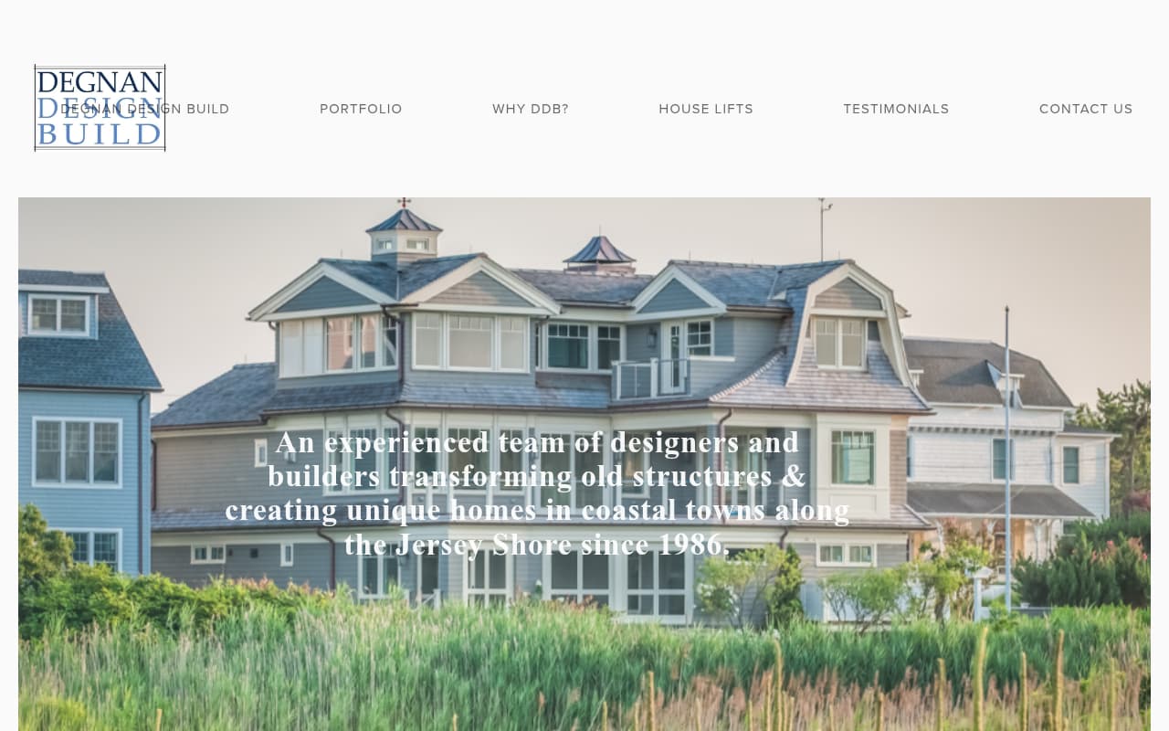 Degnan Design-Build-Remodel website screenshot