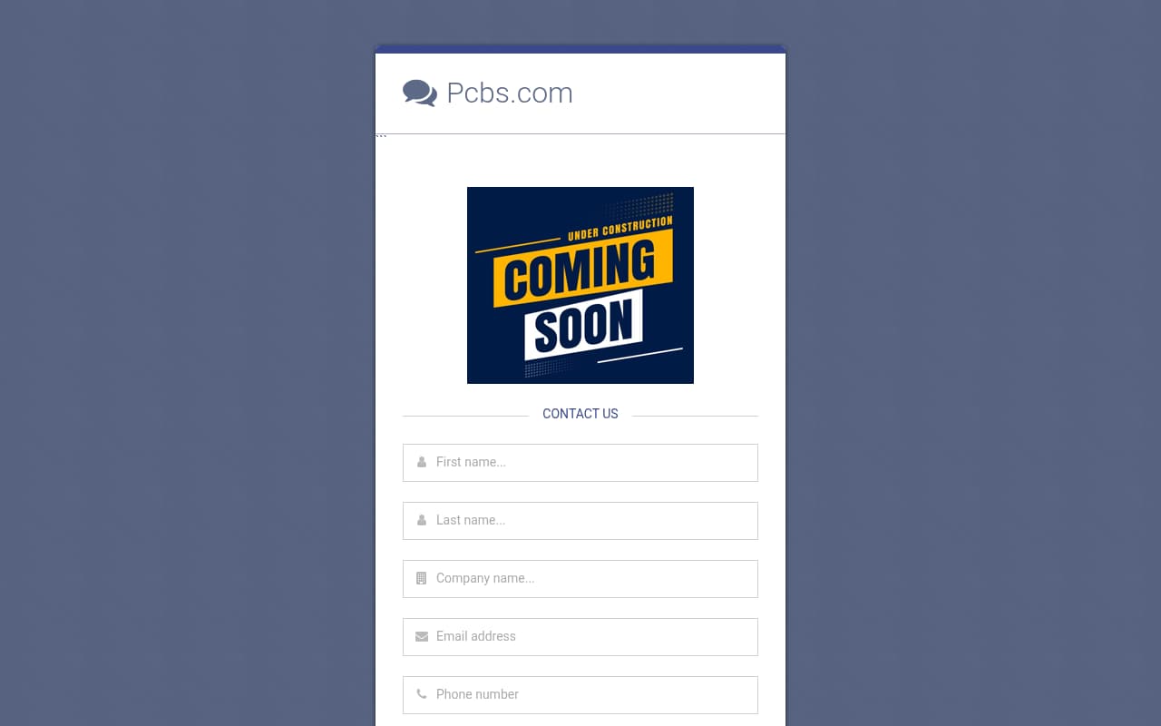 Pacific Coast Building Services website screenshot