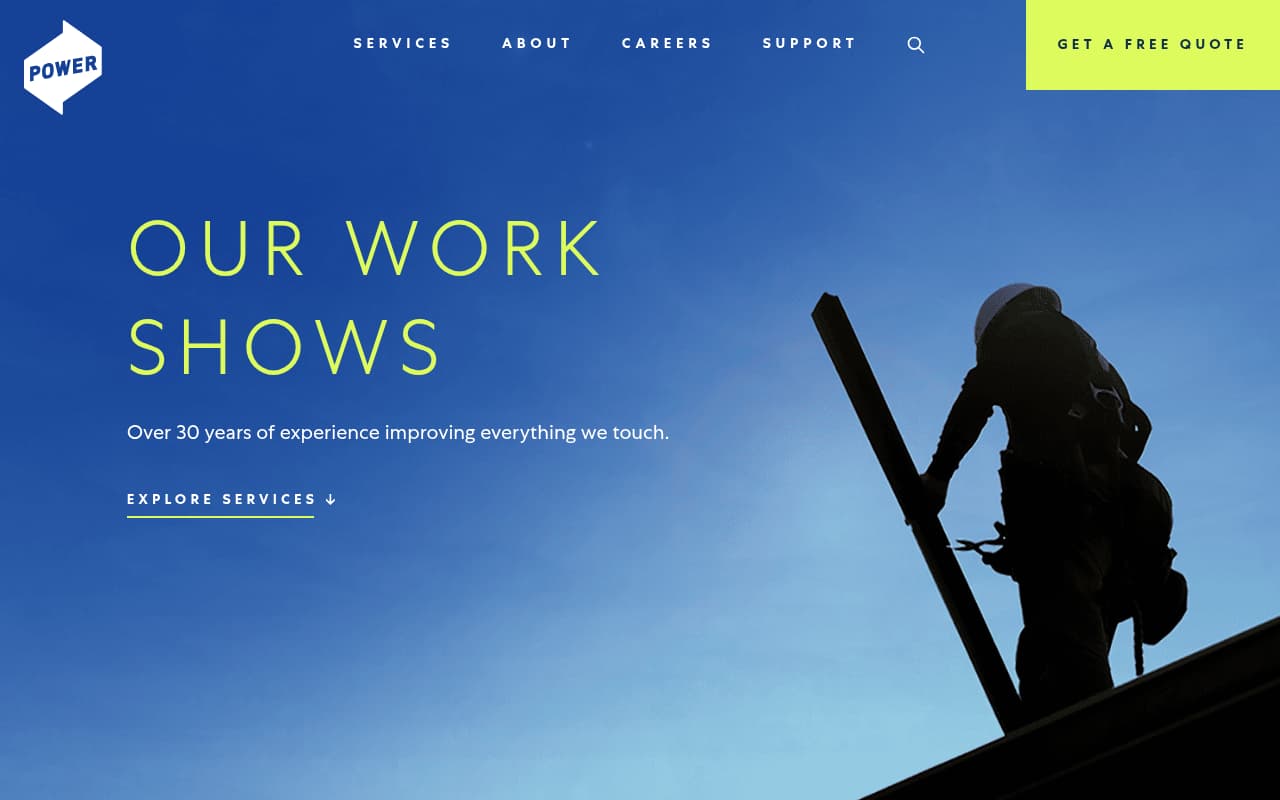 Power Home Remodeling website screenshot