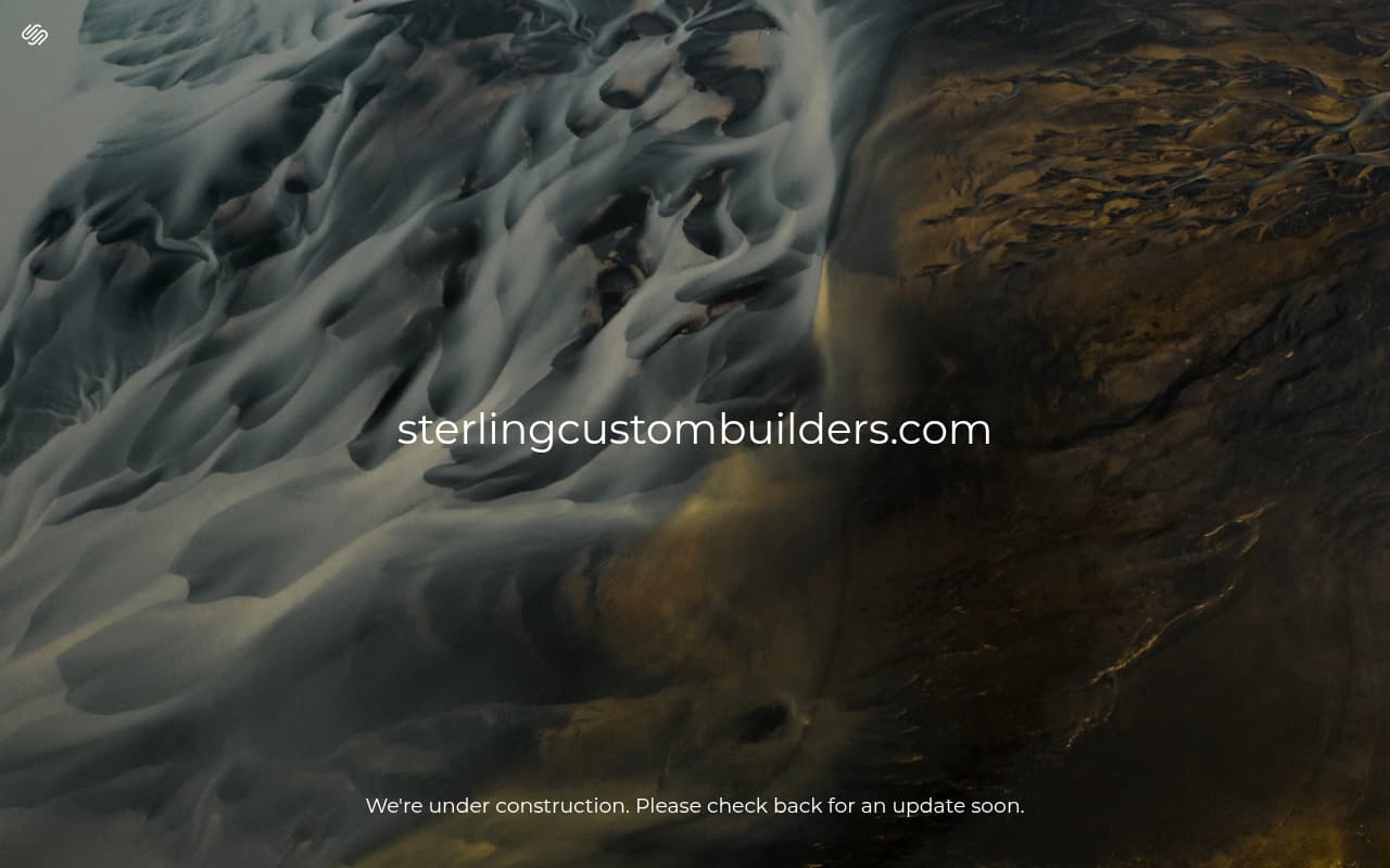 Sterling Custom Builders website screenshot