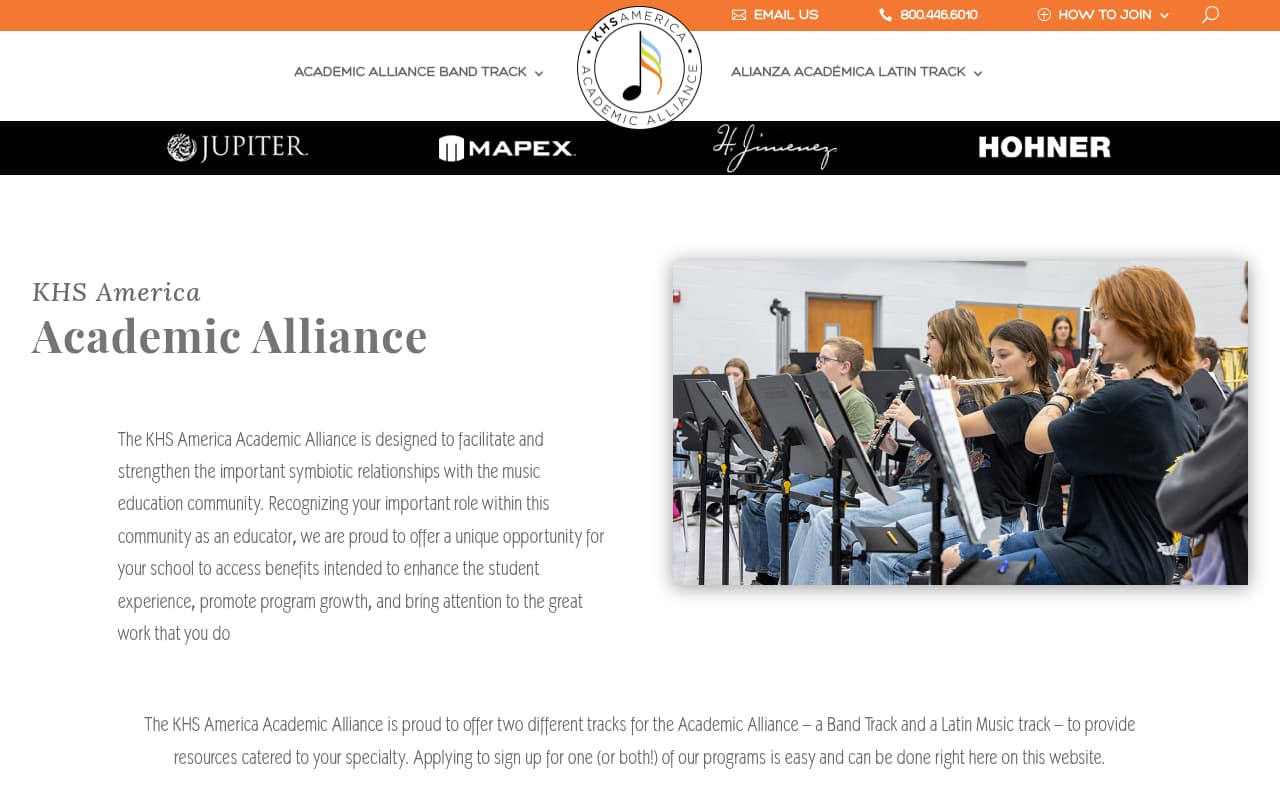 Academic Alliance in Dermatology website screenshot
