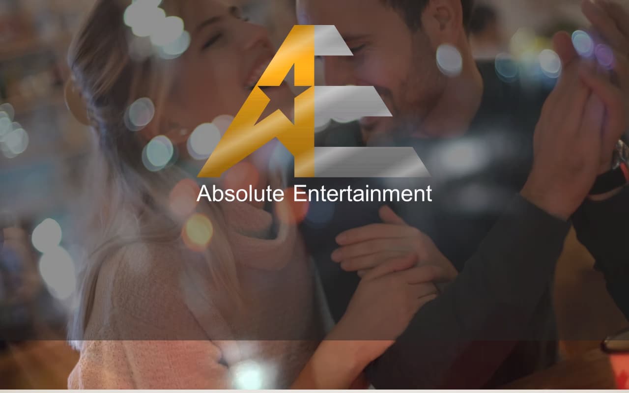 Absolute Entertainment website screenshot