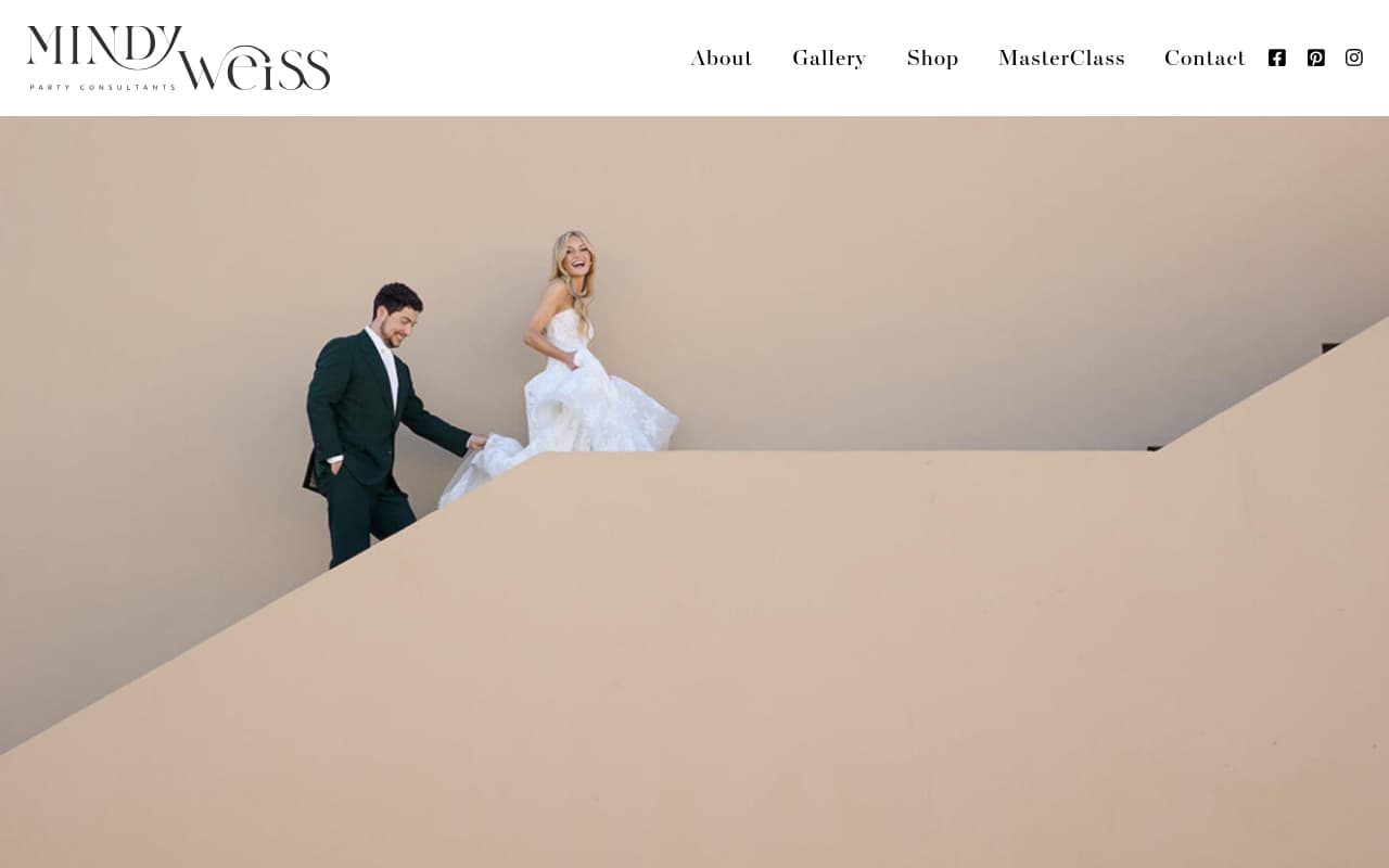 Mindy Weiss Party Consultants website screenshot